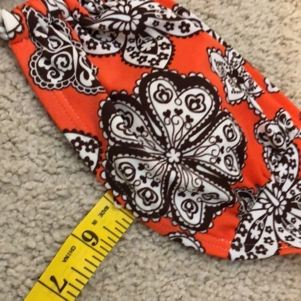 3/$25 Xhilaration Boho Style Bandeau Bikini Top Size M
